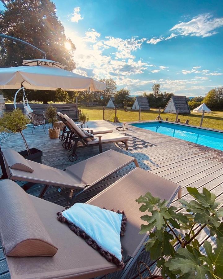 Greenvalleyglamping Sesce Pri Preboldu 외부 사진